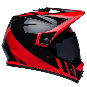 Bell MX-9 Adventure Mips Dualsport Helmet-(Dash Black/Red)-L