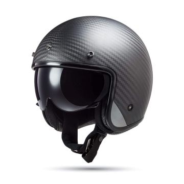 LS2 BOB OF601 Carbon Helmet-Black-XL