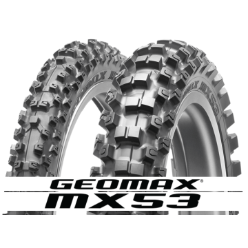 Vỏ địa hình Dunlop Geomax MX53 cỡ 120/90-18