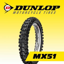 Vỏ Gai Chuyên Nghiệp Dunlop Geomax MX51 18" (Bánh Sau)