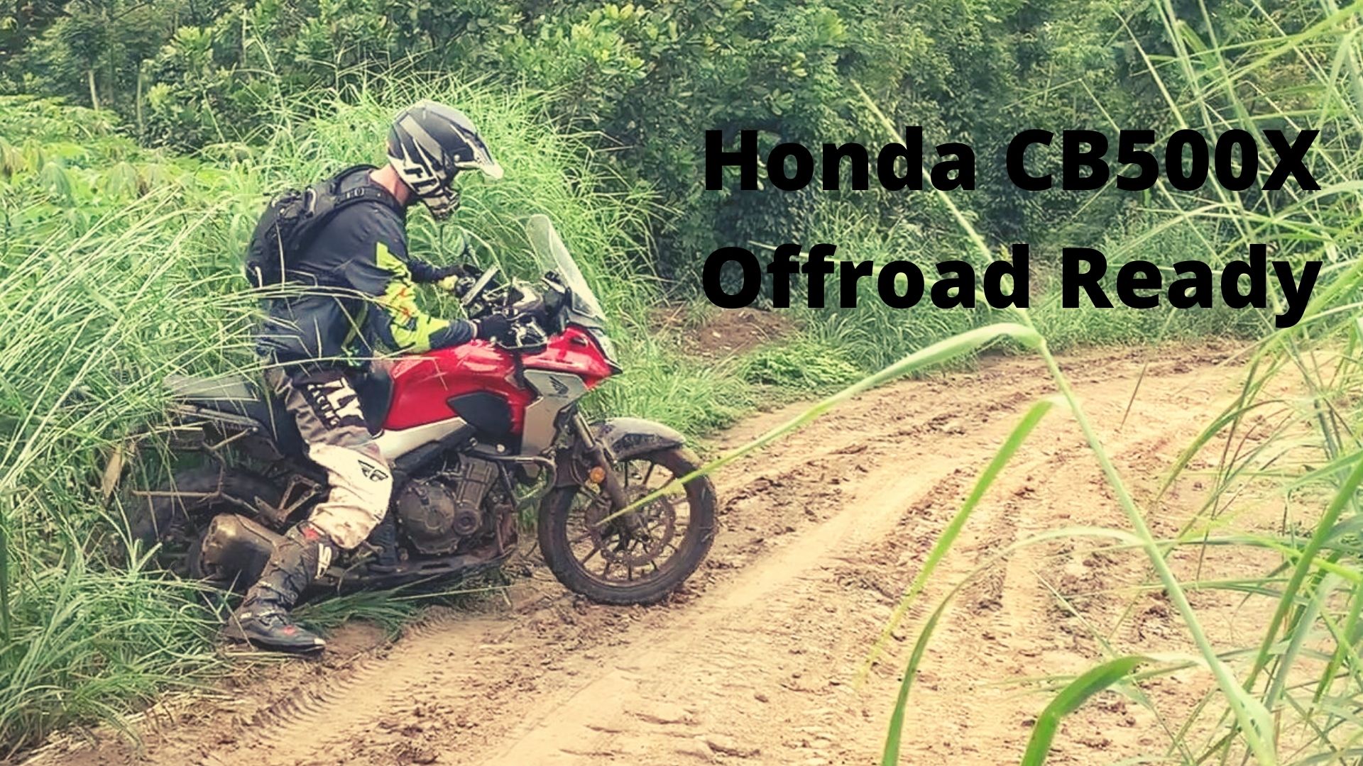 Setup Honda CB500X cho những cung đường offroad như thế nào? 
